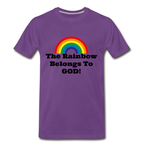 Rainbow belongs to GOD - purple