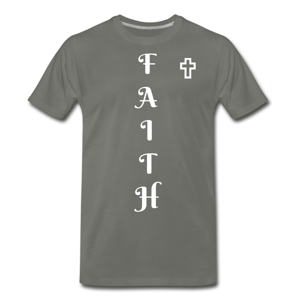 Vertical Faith - asphalt gray