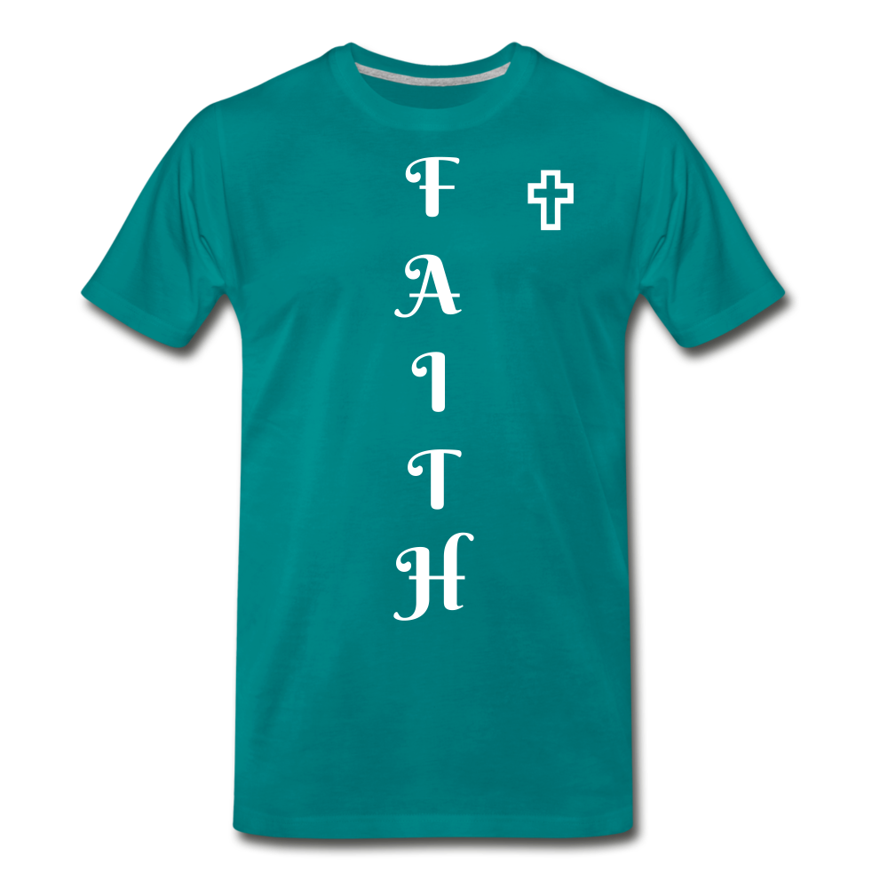 Vertical Faith - teal