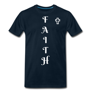 Vertical Faith - deep navy