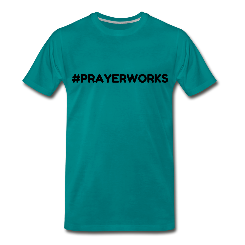 Prayer Works Tee - teal