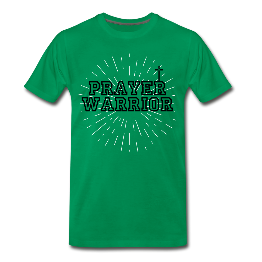Prayer Warrior - kelly green