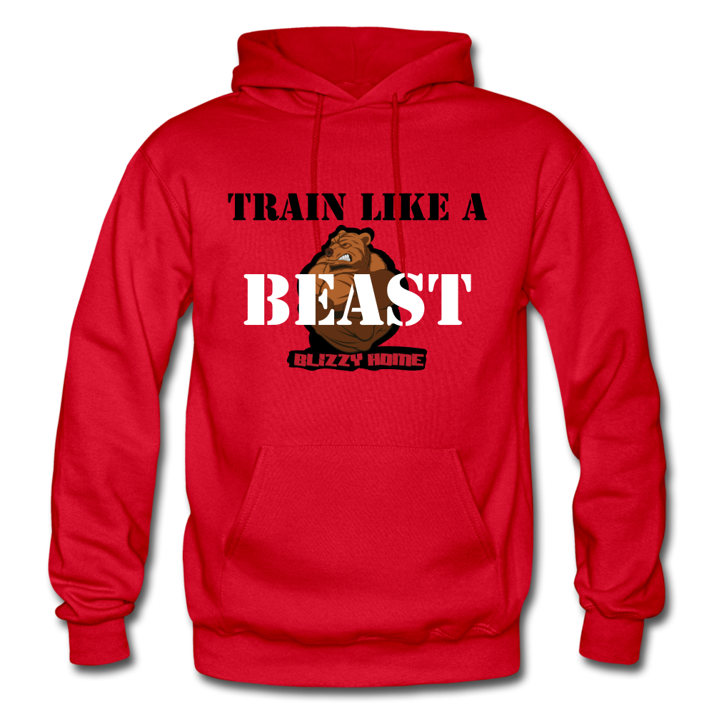 Train like a beast Pump Cover - red