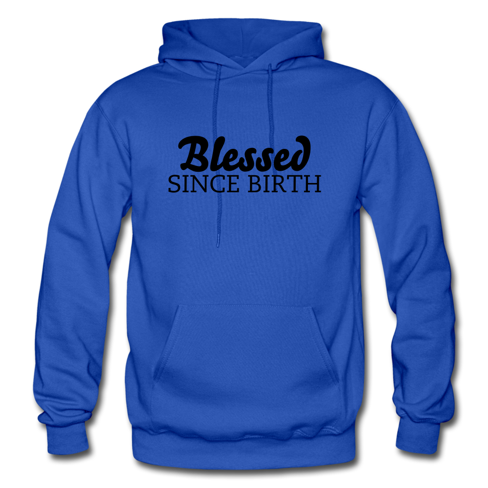 Blessed Since Birth - royal blue