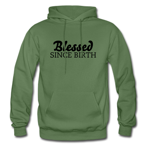 Blessed Since Birth - military green