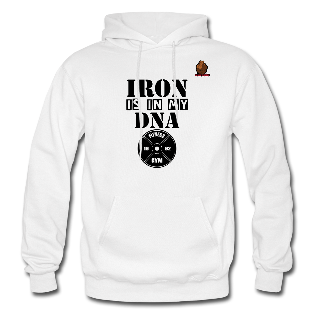Iron is in my DNA hoodie - white
