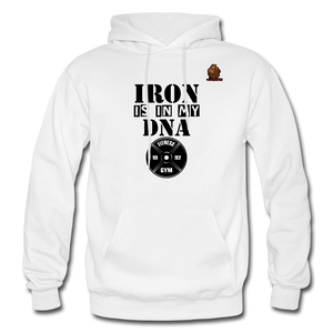 Iron is in my DNA hoodie - white