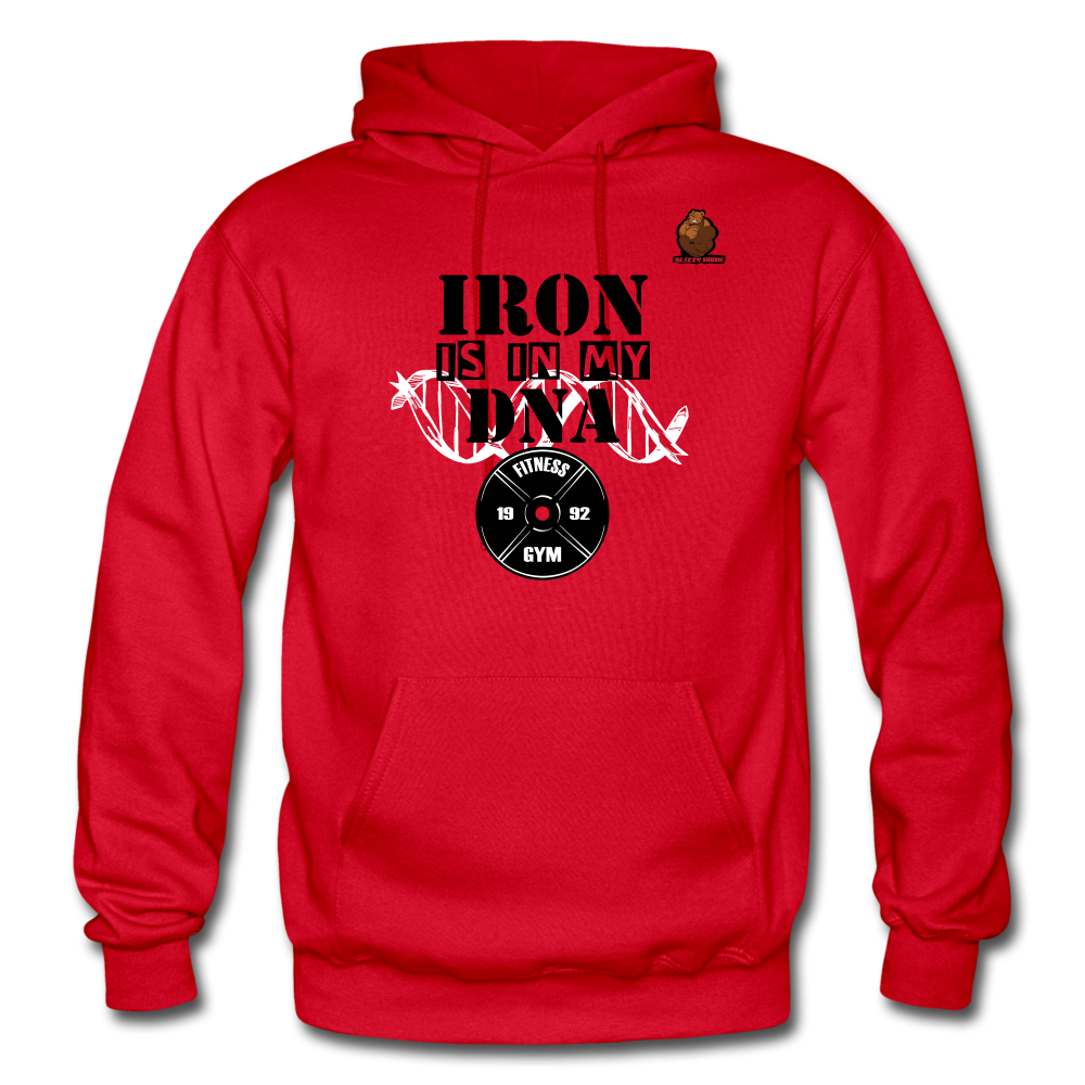 Iron is in my DNA hoodie - red