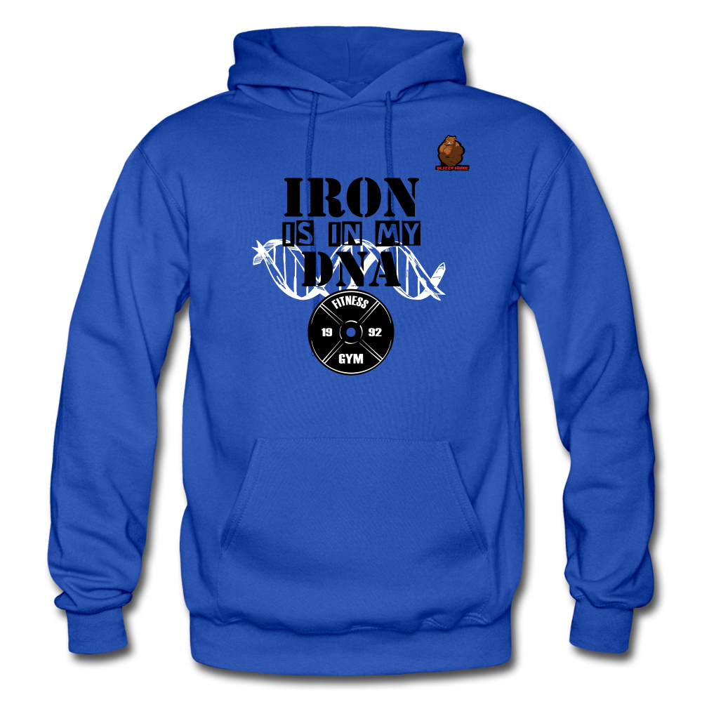 Iron is in my DNA hoodie - royal blue