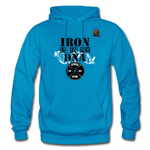 Iron is in my DNA hoodie - turquoise