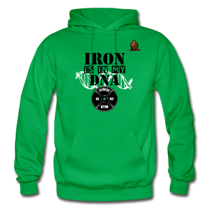Iron is in my DNA hoodie - kelly green