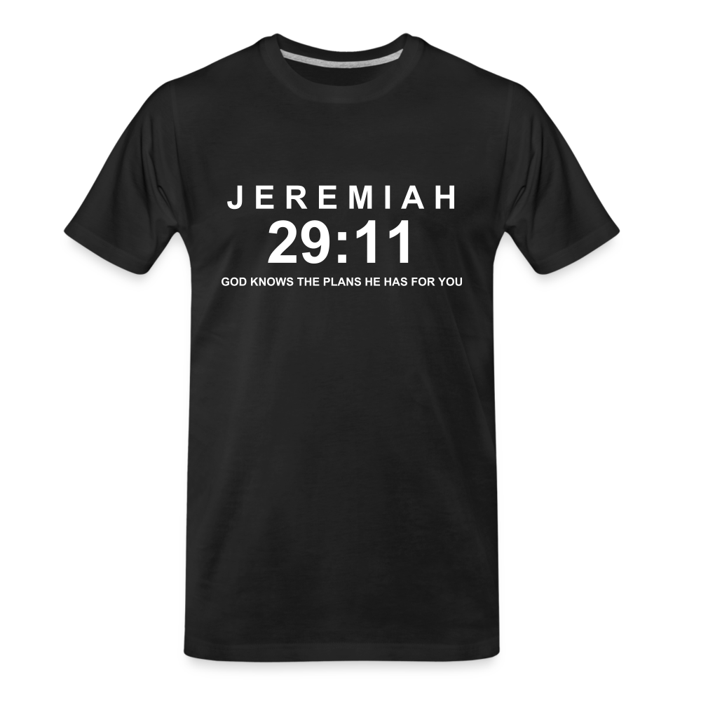JEREMIAH 29:11 - black