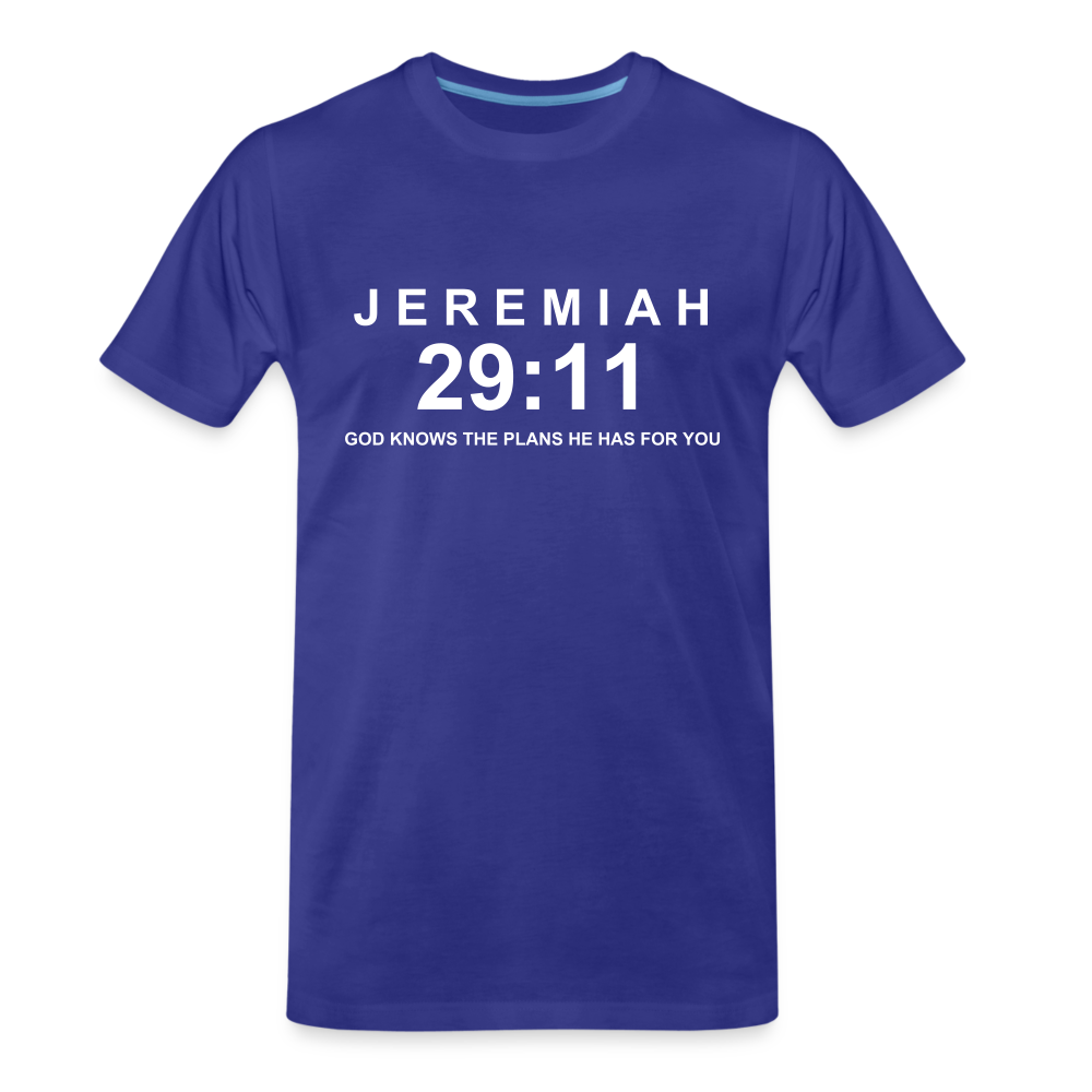 JEREMIAH 29:11 - royal blue