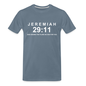 JEREMIAH 29:11 - steel blue