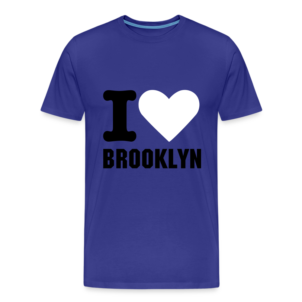 I Heart Brooklyn Tee - royal blue