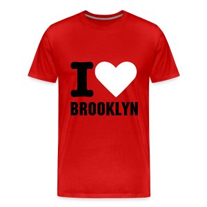 I Heart Brooklyn Tee - red