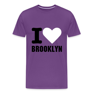 I Heart Brooklyn Tee - purple