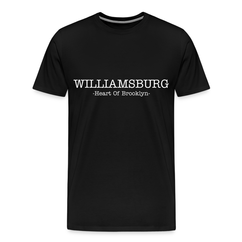 Williamsburg Heart of BK Tee. - black