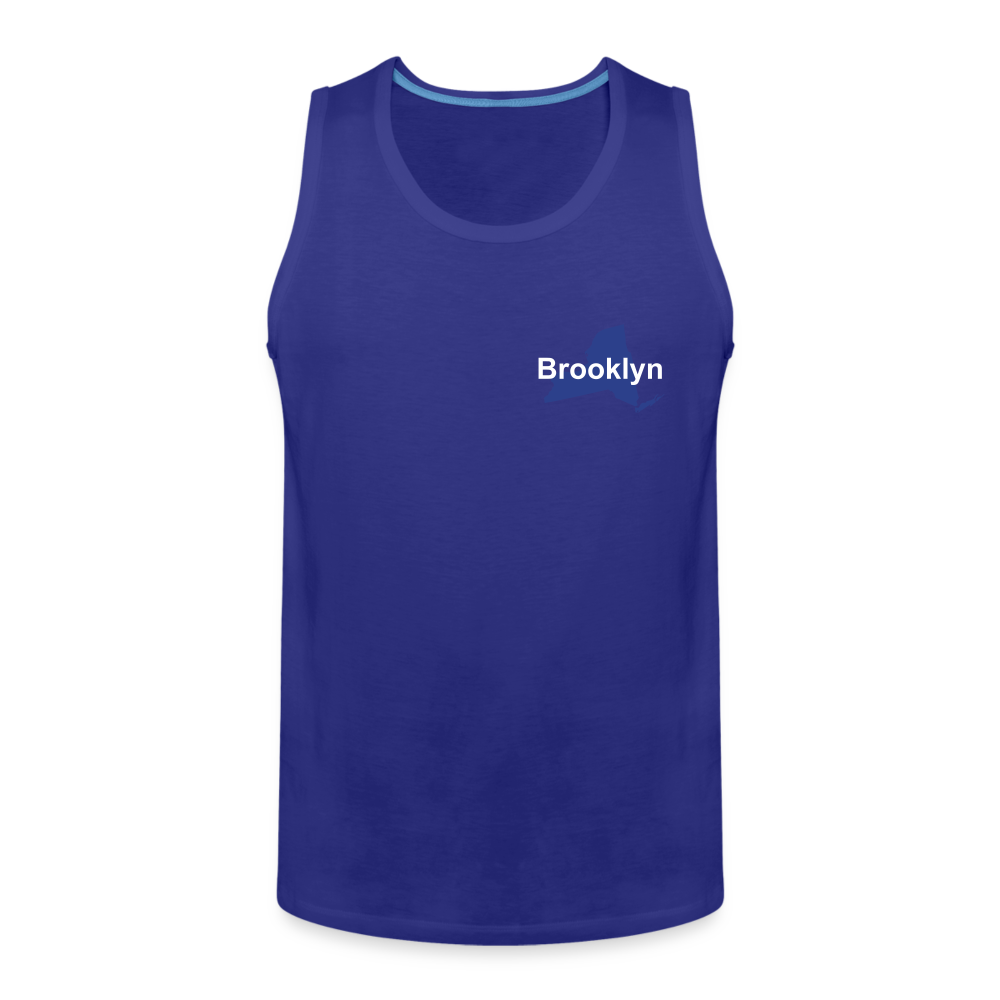 Brooklyn NY Tank - royal blue