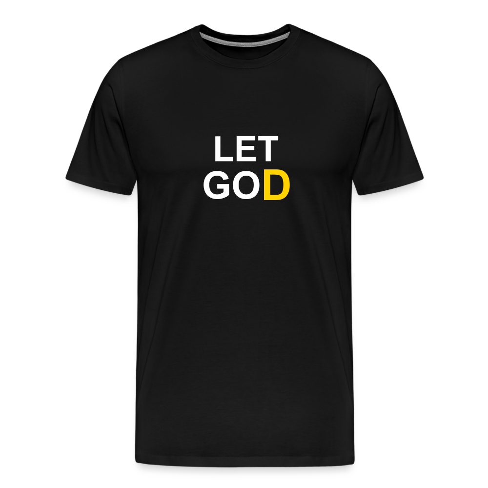 Let go, Let God tee - black
