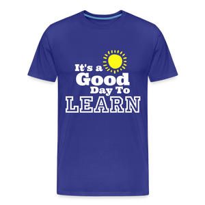Good Day to learn - royal blue