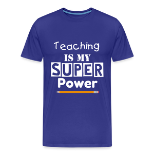 Teaching Super Power - royal blue