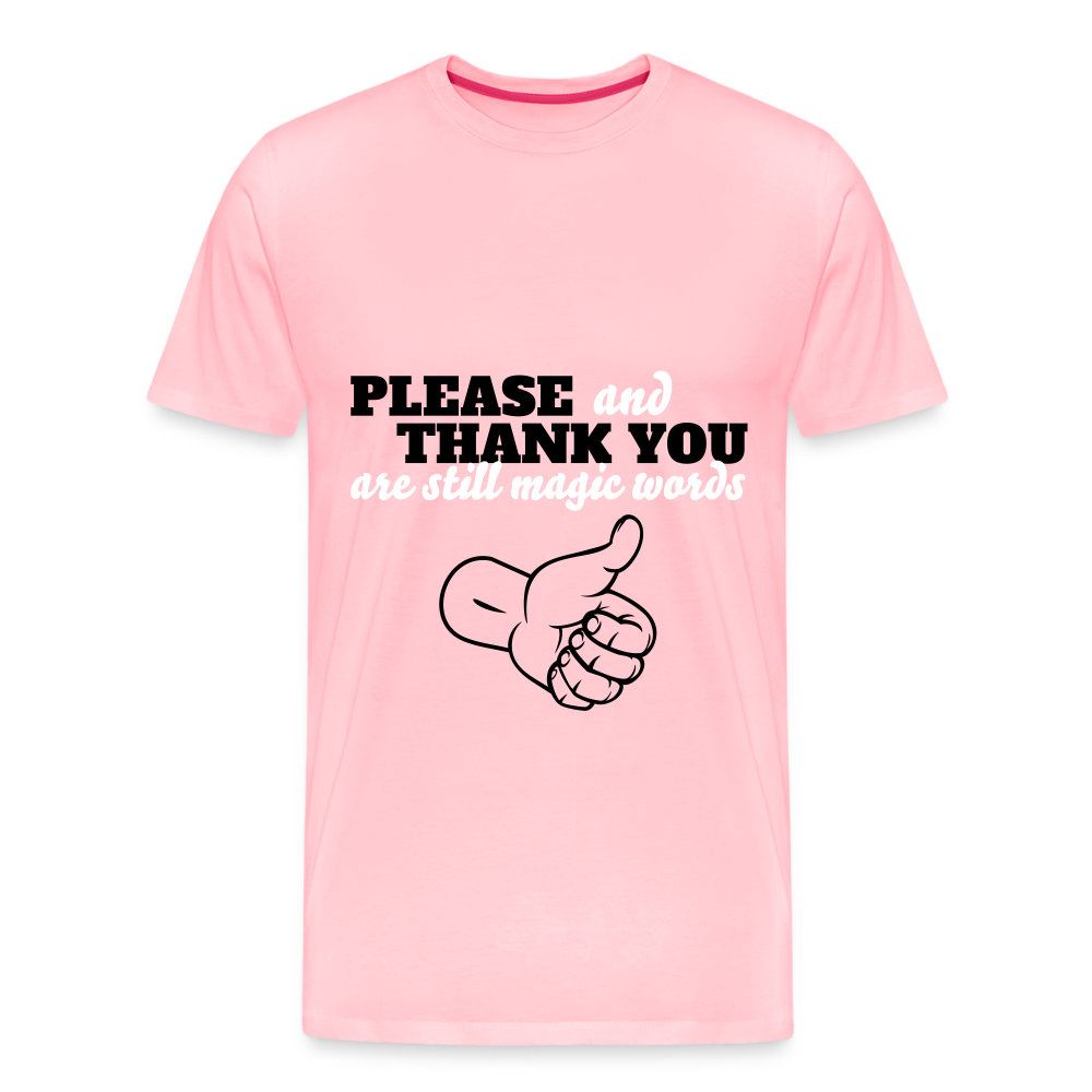 Please and thank you - pink