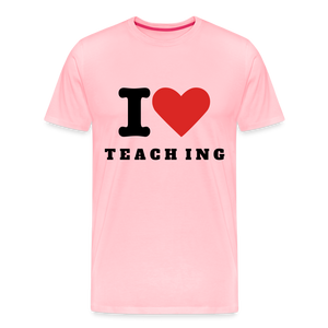 I HEART TEACHING - pink