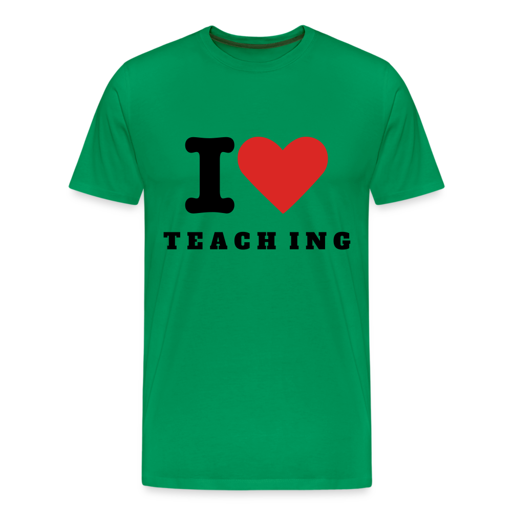 I HEART TEACHING - kelly green