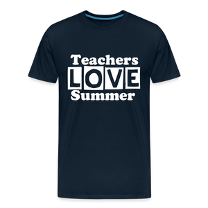 Teachers love summer - deep navy