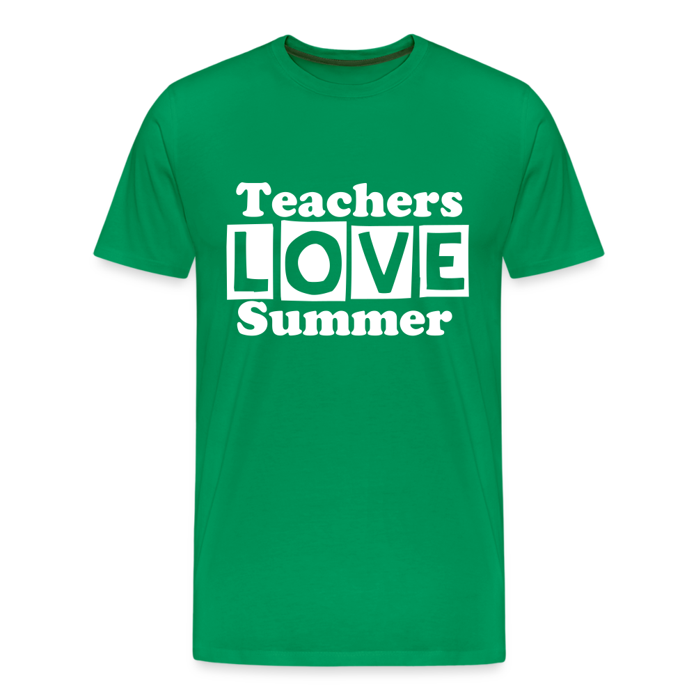 Teachers love summer - kelly green