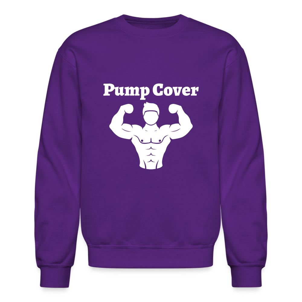 Pump Cover Crewneck - purple