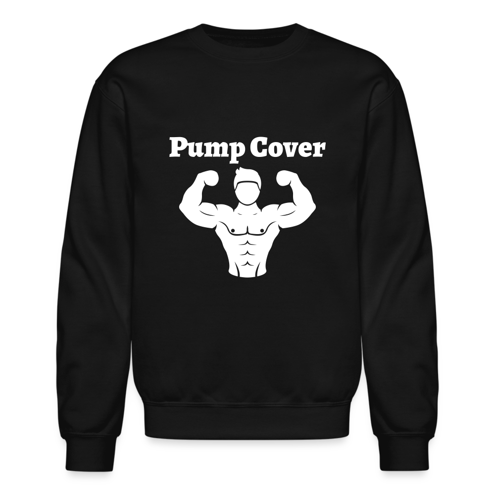 Pump Cover Crewneck - black
