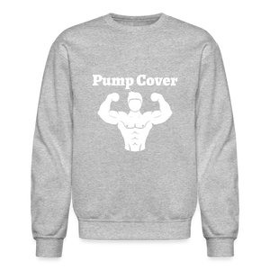 Pump Cover Crewneck - heather gray