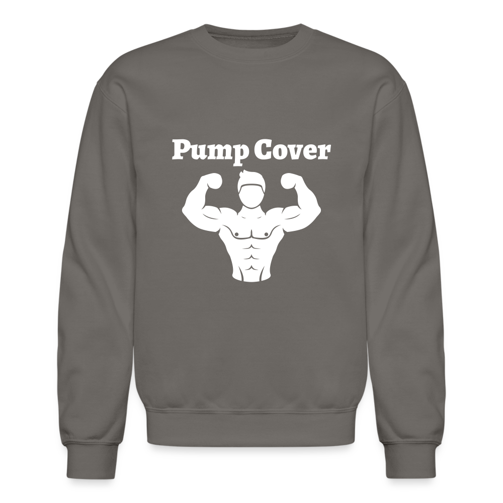 Pump Cover Crewneck - asphalt gray