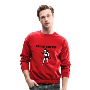 Lady Pump Cover Crewneck - red