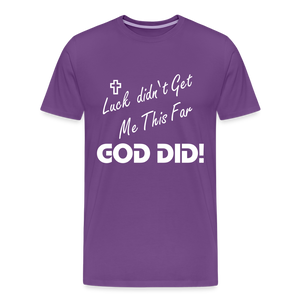 God Did Tee - purple