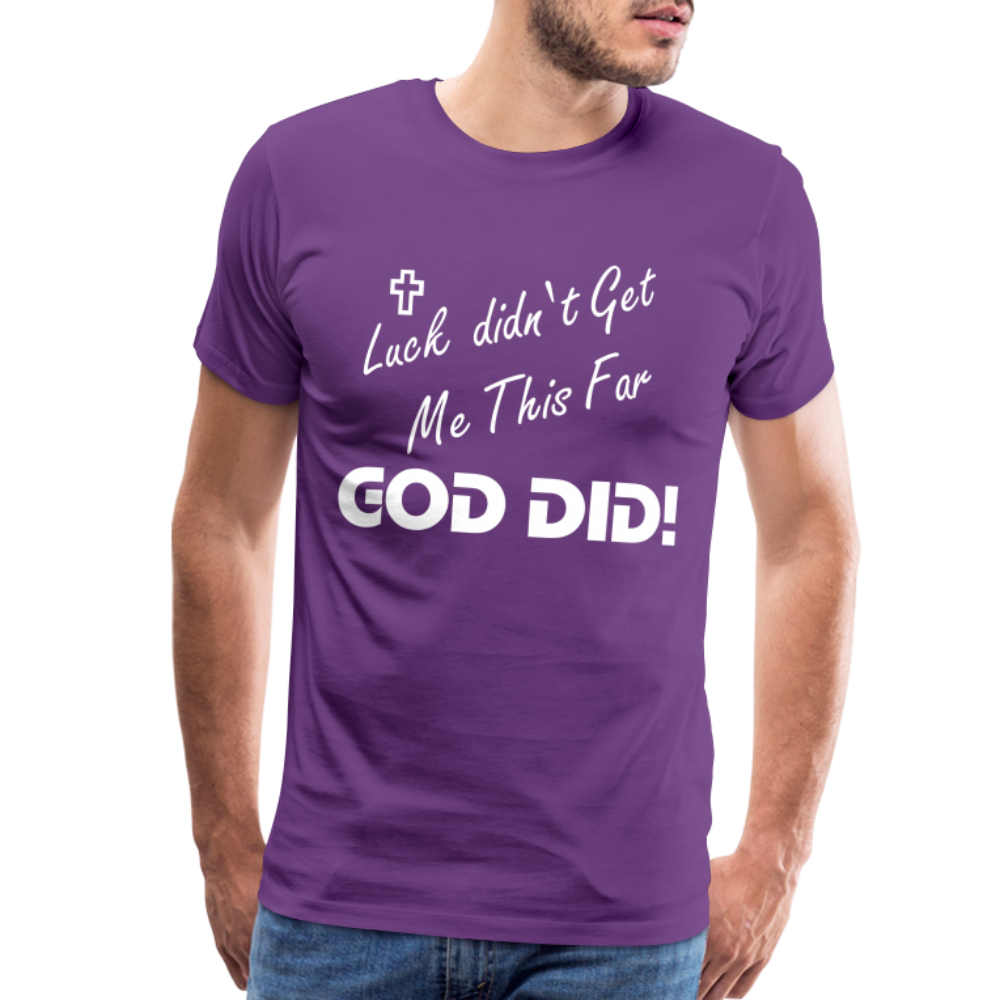 God Did Tee - purple
