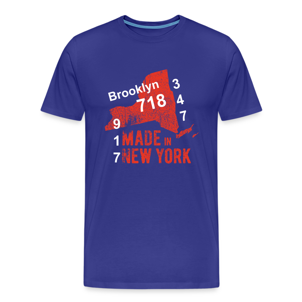 Made In BK Tee - royal blue