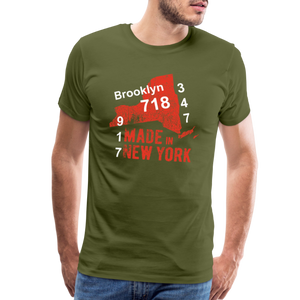 Made In BK Tee - olive green