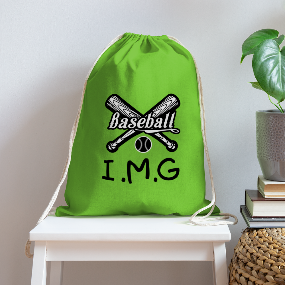 I.M.G Baseball Drawstring Bag - clover