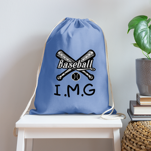 I.M.G Baseball Drawstring Bag - carolina blue