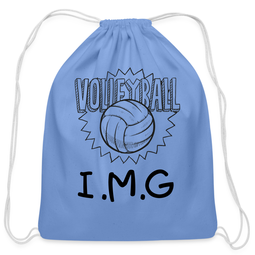 I.M.G Volleyball Drawstring Bag - carolina blue