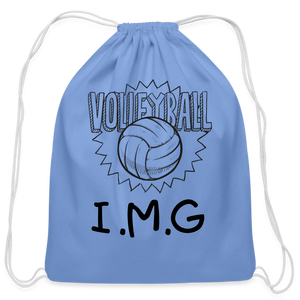 I.M.G Volleyball Drawstring Bag - carolina blue