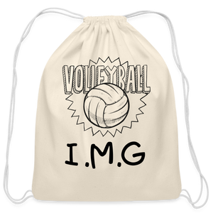 I.M.G Volleyball Drawstring Bag - natural